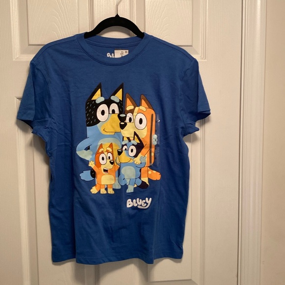 MAD Engine Tops - Brand New Bluey Short Sleeve Tee…